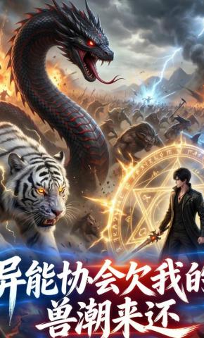 短剧《异能协会欠我的，兽潮来还》海报