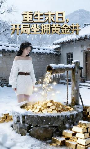 短剧重生末日，开局坐拥黄金井海报