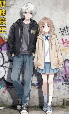 短剧《孤独歌王》海报