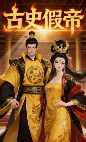 短剧《古史假帝》海报