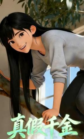 短剧《真假千金》海报