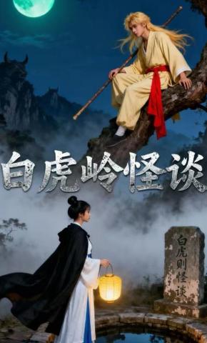 短剧《白虎岭怪谈》海报