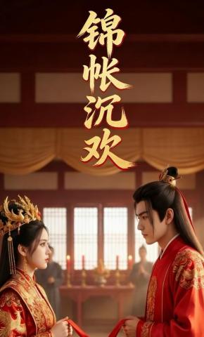 短剧《锦帐沉欢》海报