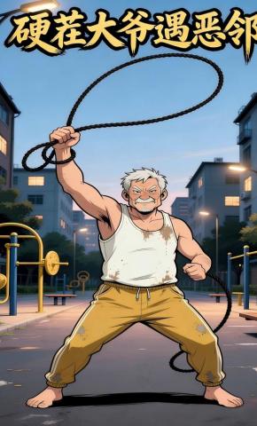 短剧《硬茬大爷遇恶邻》海报