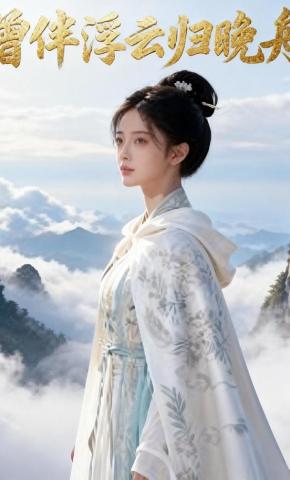 短剧《曾伴浮云归晚舟》海报