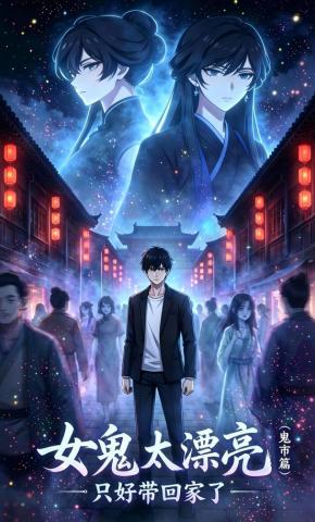 短剧《女鬼太漂亮：只好带回家了》海报