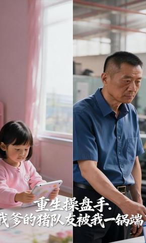 短剧《重生操盘手，我爹的猪队友被我一锅端了》海报