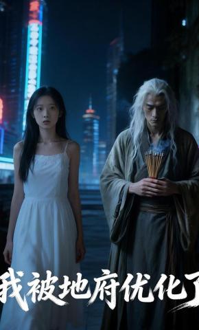 短剧《我被地府优化了》海报