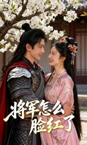 短剧《将军怎么脸红了》海报