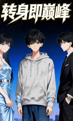 短剧《转身即巅峰》海报