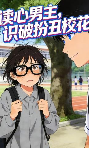 短剧《读心男主，识破扮丑校花》海报
