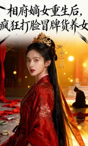 短剧《相府嫡女重生后，疯狂打脸冒牌货养女》海报