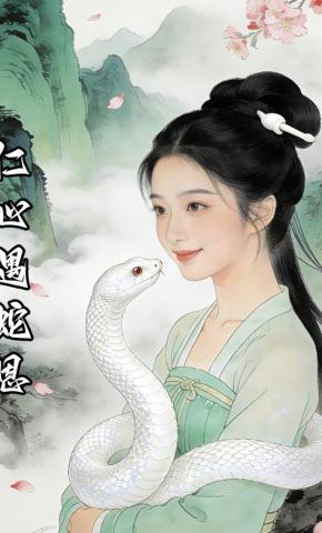 短剧《仁心遇蛇恩》海报