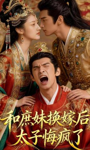 短剧《和庶妹换嫁后，太子悔疯了》海报