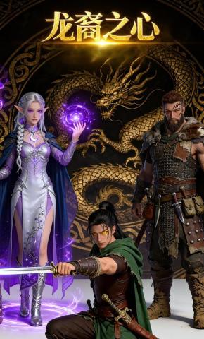 短剧《龙裔之心》海报