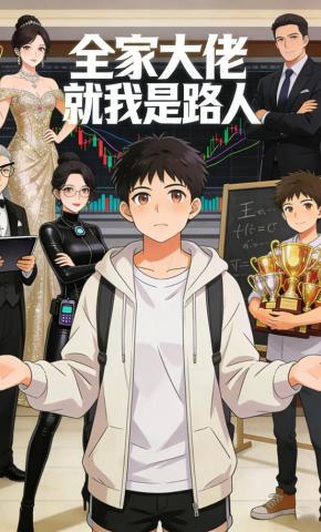 短剧《全家大佬就我是路人》海报
