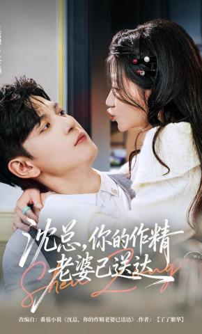 短剧《沈总，你的作精老婆已送达》海报