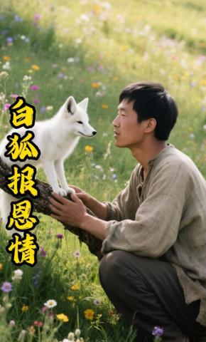 短剧《白狐报恩情》海报