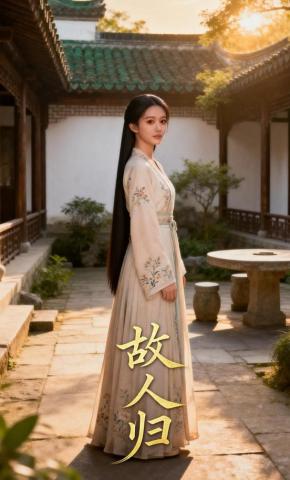 短剧《故人归》海报