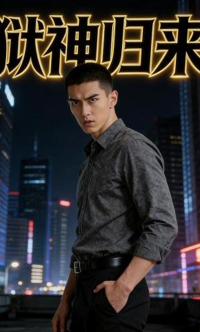 短剧《狱神归来》海报