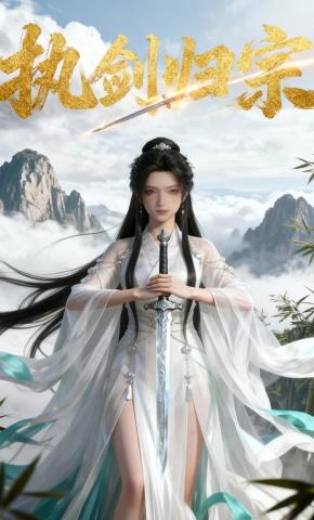 短剧《执剑归宗》海报