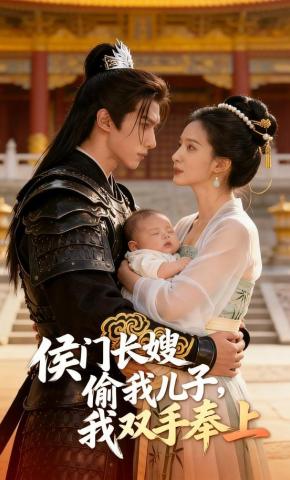 短剧《侯门长嫂偷我儿子，我双手奉上》海报