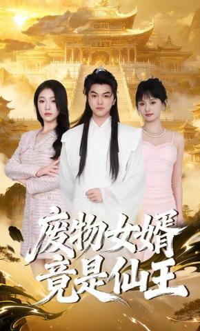 短剧《废物女婿竟是仙王》海报