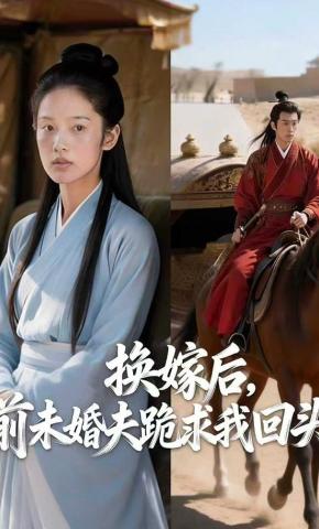 短剧《换嫁后，前未婚夫跪求我回头》海报