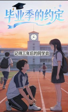 短剧《毕业季的约定》海报