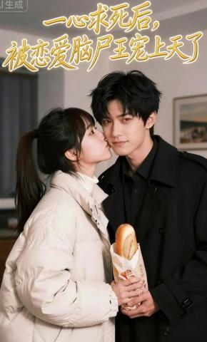 短剧《一心求死后，被恋爱脑尸王宠上天了》海报