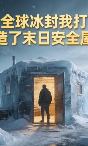 短剧《全球冰封我打造了末日安全屋》海报