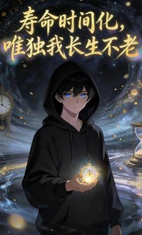 短剧《寿命时间化，唯独我长生不老》海报
