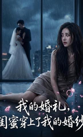 短剧《我的婚礼，闺蜜穿上了我的婚纱》海报