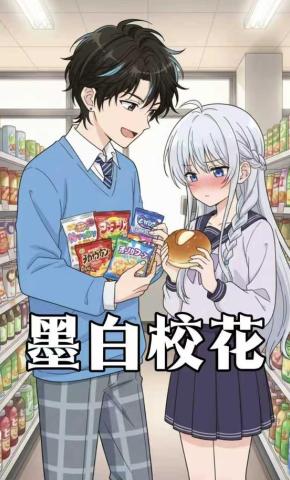 短剧《墨白校花》海报