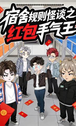 短剧《宿舍规则怪谈之红包手气王》海报
