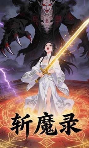 短剧《斩魔录》海报