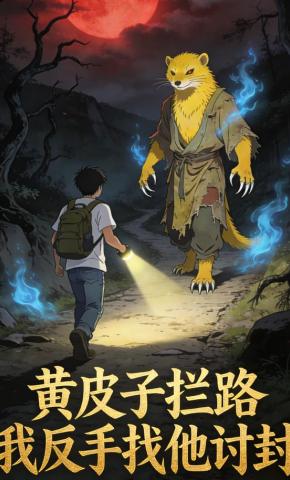 短剧《黄皮子拦路：我反手找他讨封》海报