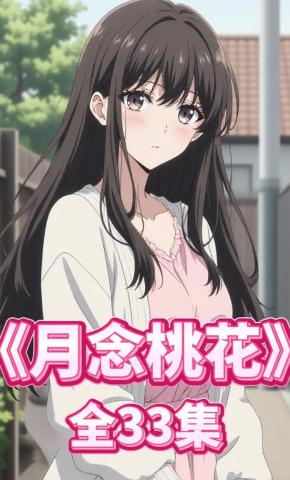 短剧《月念桃花》海报