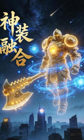 短剧《神装融合》海报