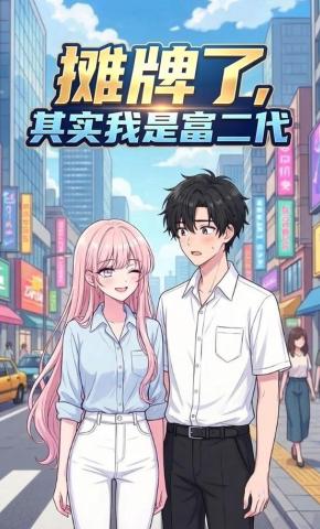 短剧《摊牌了，其实我是富二代》海报