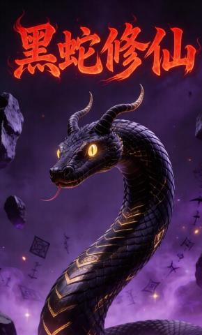 短剧《黑蛇修仙》海报