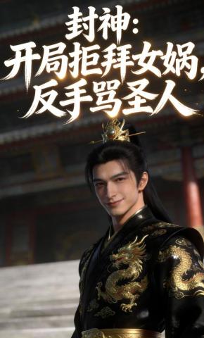 短剧《封神：开局拒拜女娲，反手骂圣人》海报