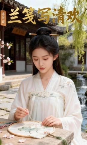 短剧《兰笺写清欢》海报