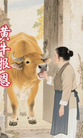 短剧《黄牛报恩》海报