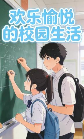 短剧《欢乐愉悦的校园生活》海报