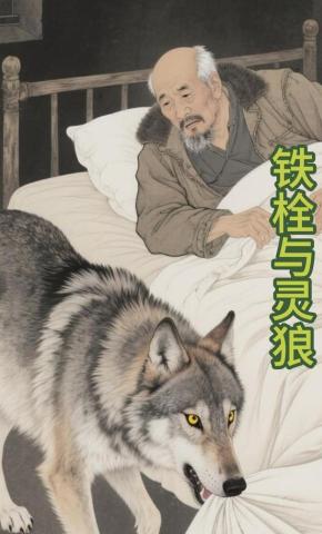 短剧《铁栓与灵狼》海报