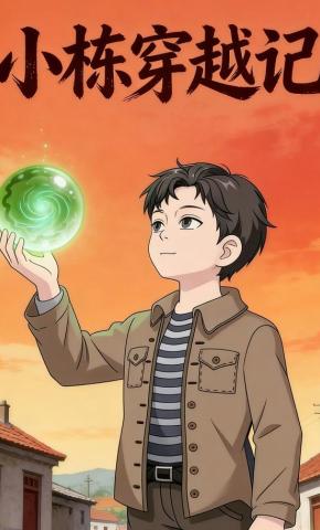 短剧《小栋穿越记》海报