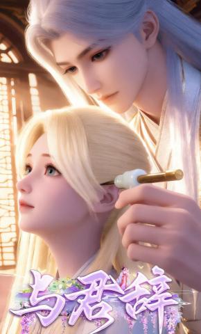 短剧《与君辞》海报