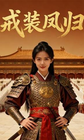 短剧《戎装凤归》海报