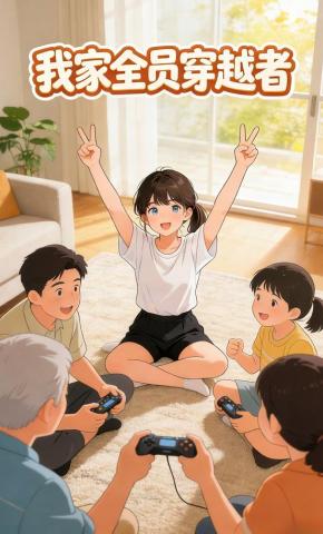 短剧《我家全员穿越者》海报